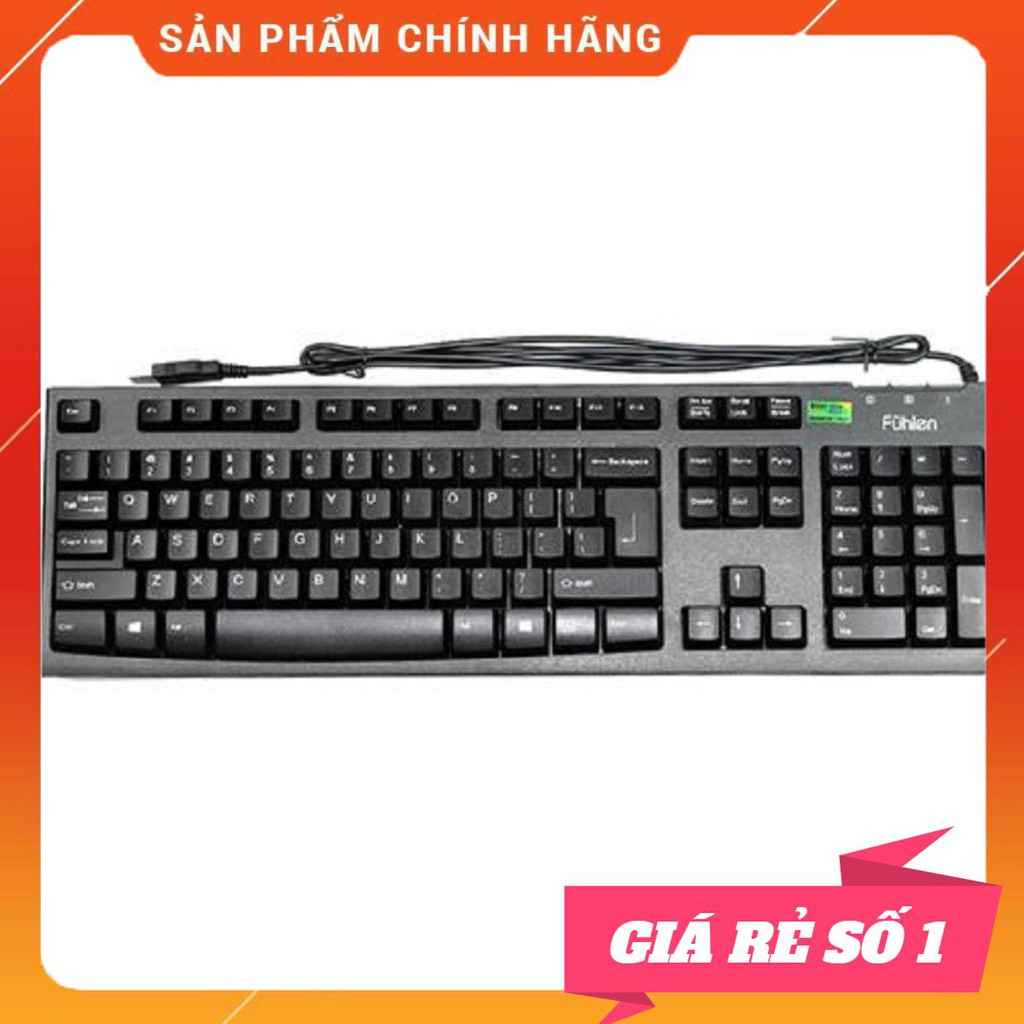 bàn phím fuhlen l411 có dây hàng chính hãng 100%