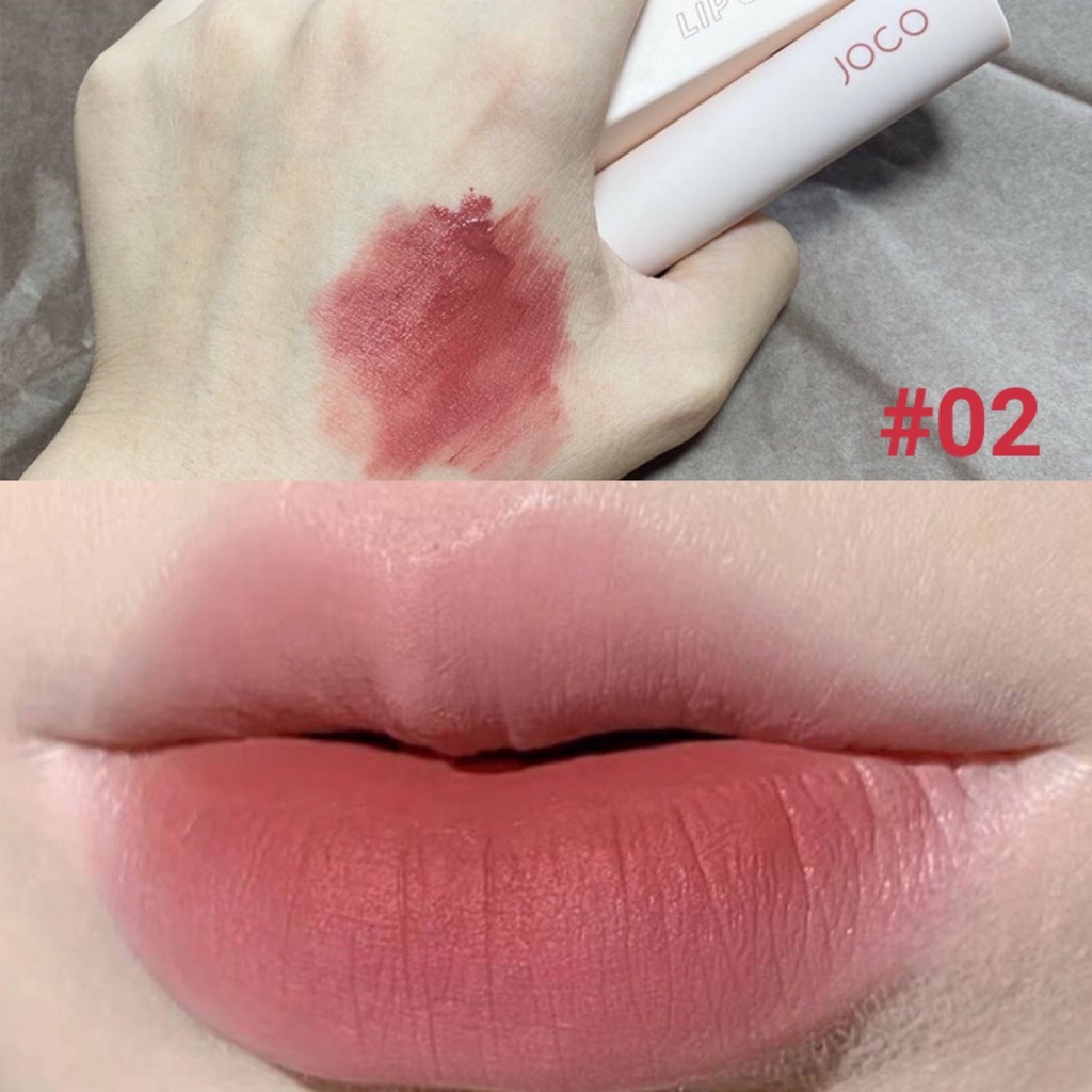 Son Môi Joco Thân Tròn, Son Nội Địa Trung Powder Mist Matte Lipstick Chất Kem Lì Mềm Mịn Như Nhung