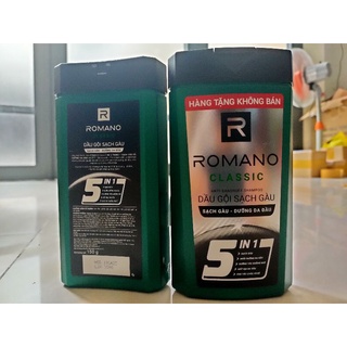 Dầu gội romano classic 5in1 150g