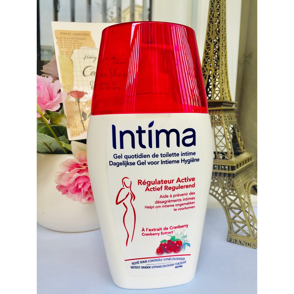 Dung dịch vệ sinh phụ nữ INTIMA - nội địa Pháp 200ml (Extra doux - Apaisant - Neutre - Regulateur Active)