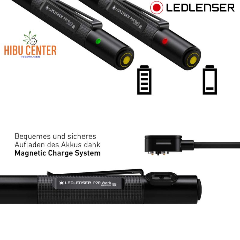 Đèn Pin LEDLENSER P2r Work 100 Lumens | Hàng Chính Hãng BH 7 Năm Hibucenter