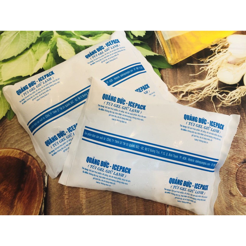 500G Đá gel ICEPACK bảo quản đồ ăn, sữa,...