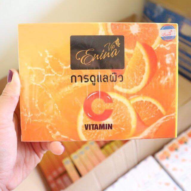 Tắm Trắng Da Vitamin C Từ Tinh Chất Cam Tươi Erina Thái Lan