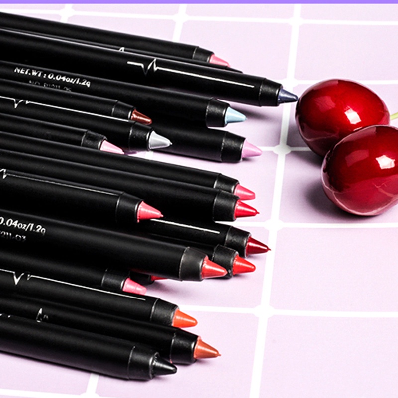 Bút Kẻ Viền Môi Màu Nhung Lì Lâu Trôi Suốt 24 Giờ Thương Hiệu brroa