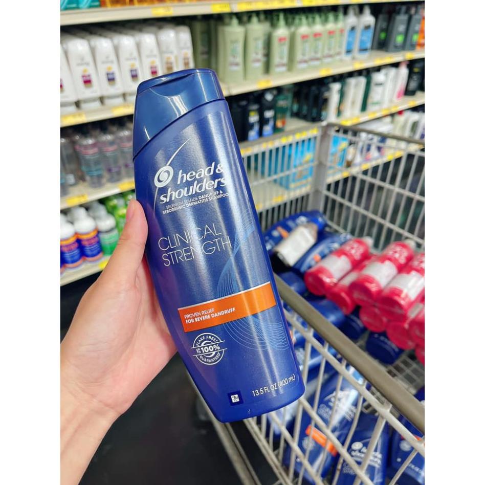 Head shoulder ✅ 𝐂𝐡í𝐧𝐡 𝐡ã𝐧𝐠✅HEAD Mỹ Clinical strength 400ml | BigBuy360 - bigbuy360.vn