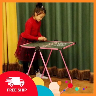 Bảng vẽ kiêm bàn học cho bé 2in1