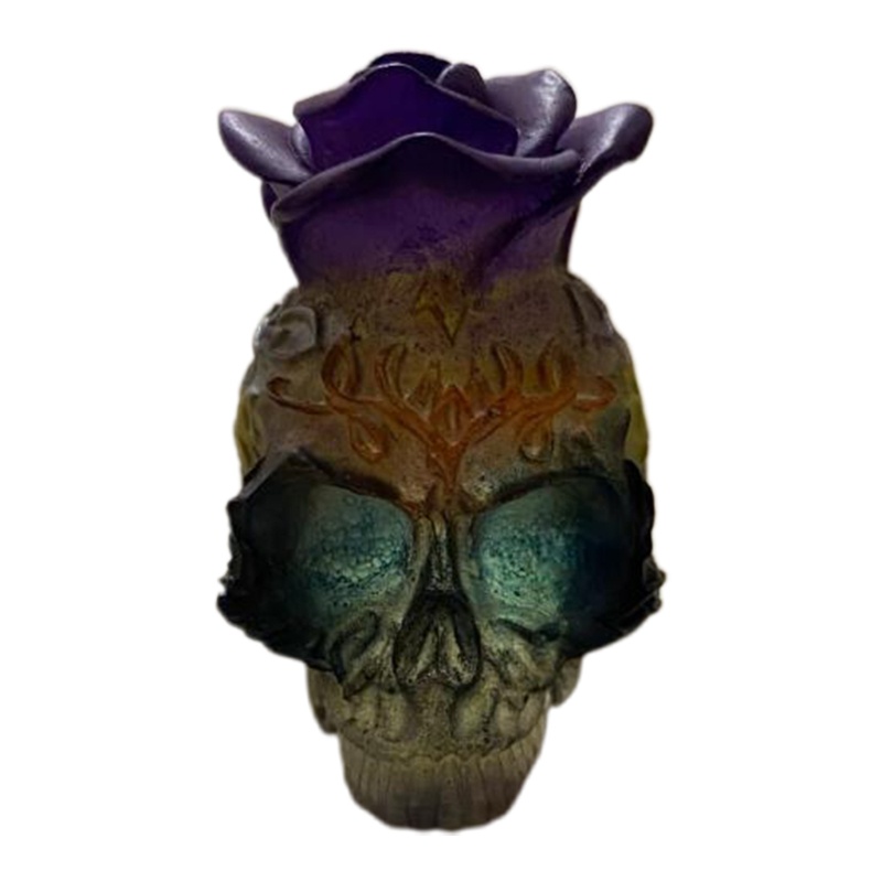 Khuôn Làm Xà Phòng Hình Đầu Lâu Hoa Độc Đáo