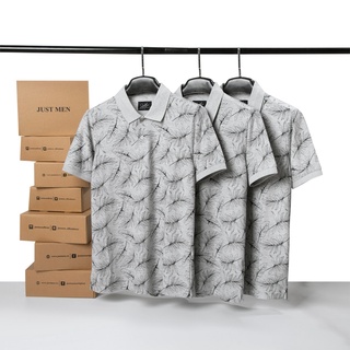 Áo Thun Polo Just Men họa tiết mùa hè