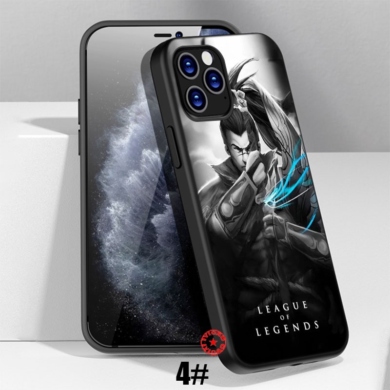 Ốp Điện Thoại Silicon Dẻo In Hình LOL Yasuo Cho iPhone 5 5S 6 6S 7 8 11 Pro Max Plus SE XR IS37