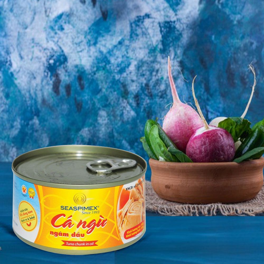 Cá Ngừ Ngâm Dầu Seaspimex 185g