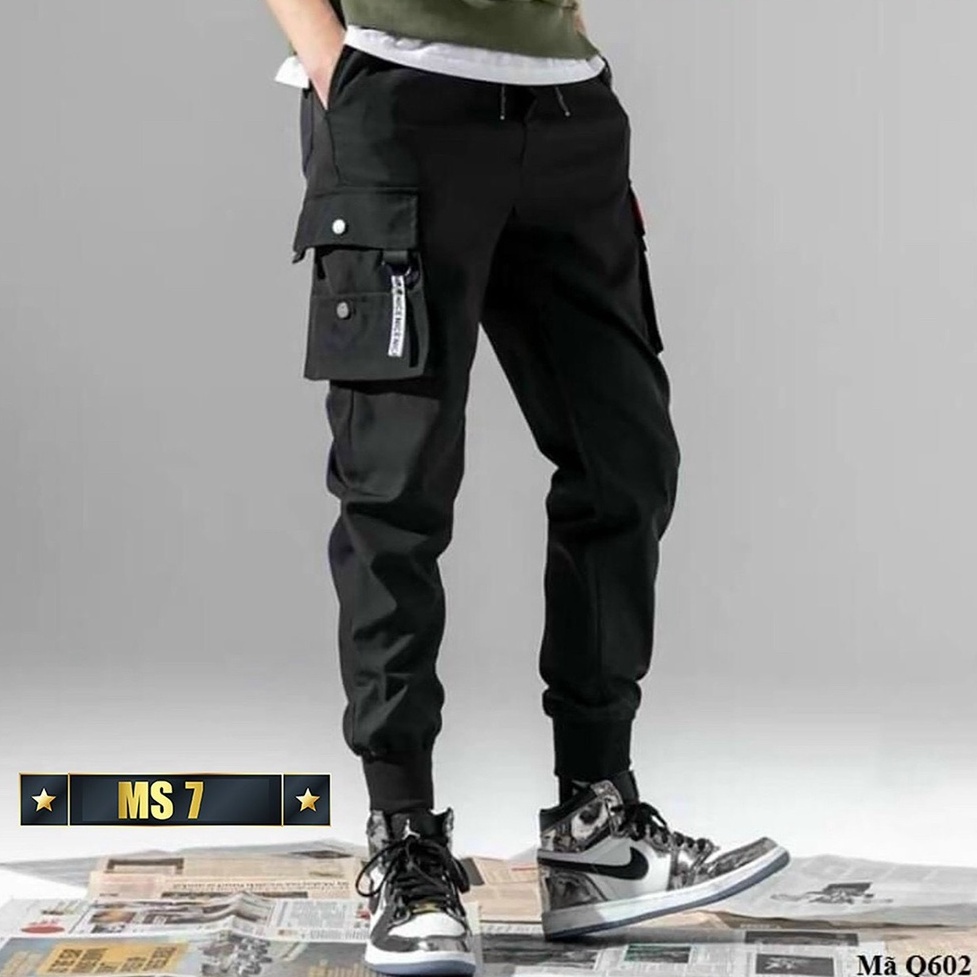 Quần jogger nam túi hộp kaki cao cấp- phong cách năng động trẻ trung TUẤN KIỆT Store 8888 mã5