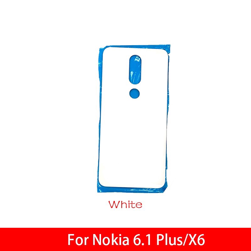 Mặt Lưng Điện Thoại Bằng Kính Cho Nokia 7 7.1 / 5.1 Plus / X5 / 6.1 Plus / X6 / 8.1 / X7