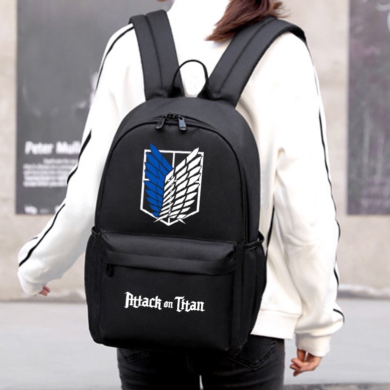 Balo attack on titan , cặp anime attack on titan cho fan truyện manga anime