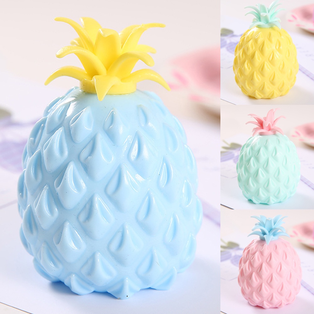 1 cái đồ chơi thần tài đồ chơi giảm căng thẳng squishy bóp đồ chơi cho trẻ em giải nén mô phỏng slime dứa vent đồ chơi trẻ em