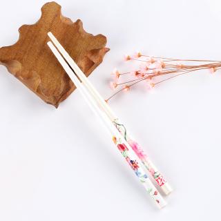 WAY2TOP Kẹp Tóc Nữ Dụng Cụ Tạo Kiểu Chạm Khắc Tay Chăm Sóc Tóc Đũa Phong Cách Retro