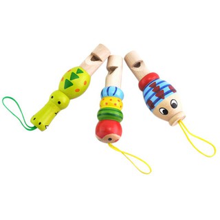 Còi Gỗ Âm Nhạc Đồ Chơi Cho Bé