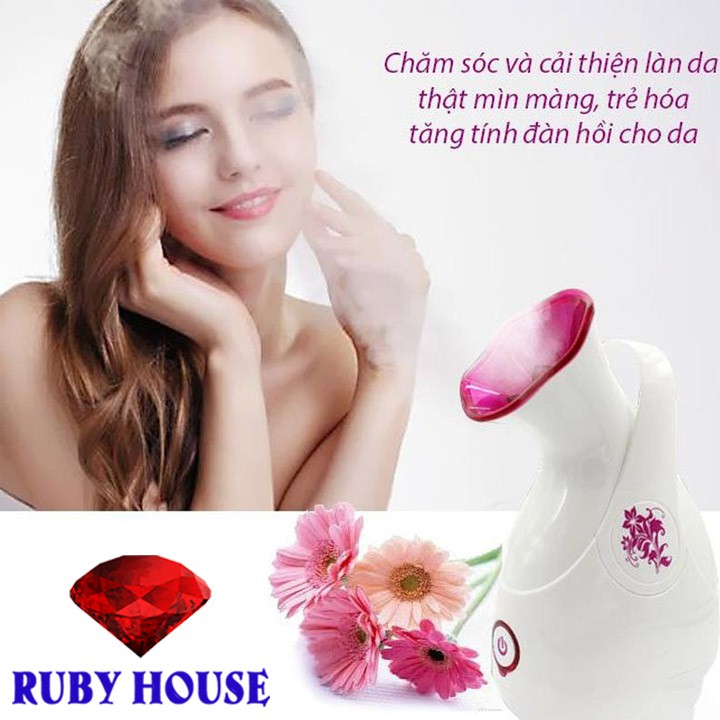 [BH 1 đổi 1]Máy xông hơi mặt Sokany ZJ-608 cao cấp CHÍNH HÃNG - Ruby House
