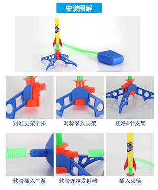 Đồ Chơi Tên Lửa Vui Nhộn Cho Gia Đình