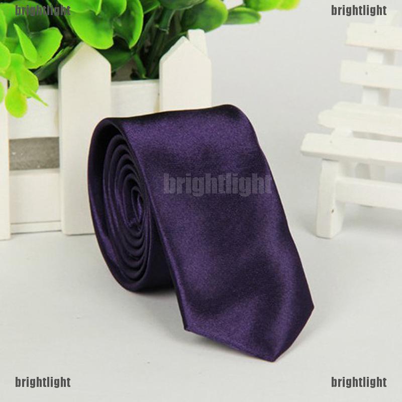 Cà Vạt Sợi polyester Màu Trơn Thời Trang Cổ Điển