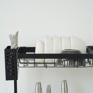 Kệ để trên bồn rửa Lock&Lock Dish Rack - màu đen LDR (2 kích thước)
