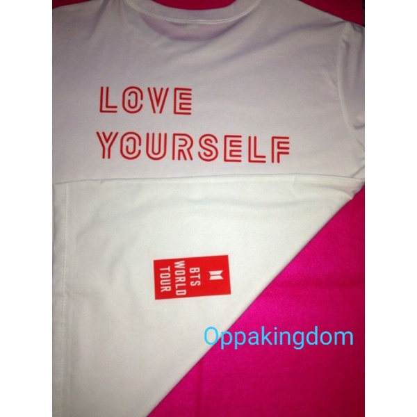 Áo thun giống Bangtan mặc trong concert Loveyourself