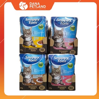 Pate SNAPPY TOM cho mèo gói 85g