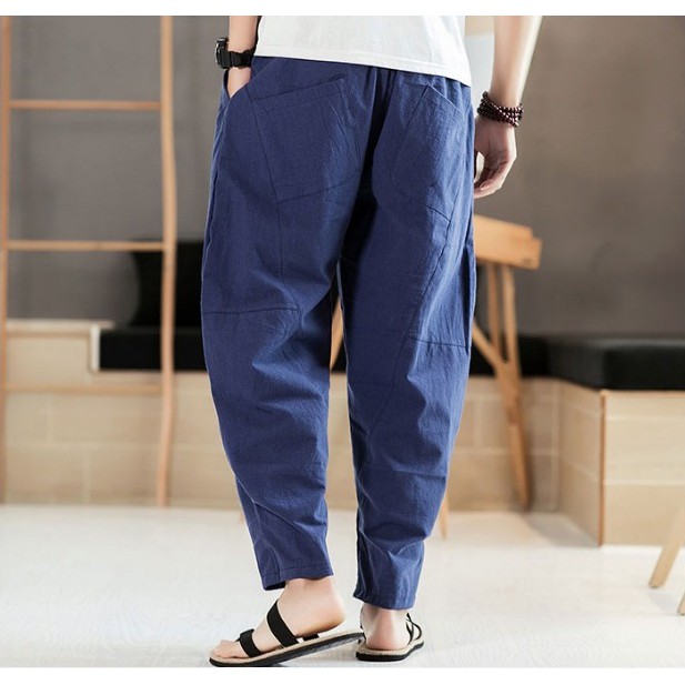 {FREE SHIP} Quần Baggy thô đũi thái dáng dài. Hàng kỹ, Chất dầy dặn, Mềm mát, Thoáng nhẹ vô cùng...