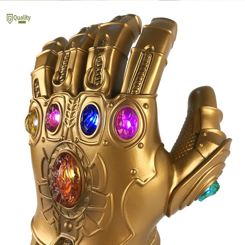 Găng tay PVC hóa trang Thanos Avengers tích hợp đèn LED cho Halloween | BigBuy360 - bigbuy360.vn