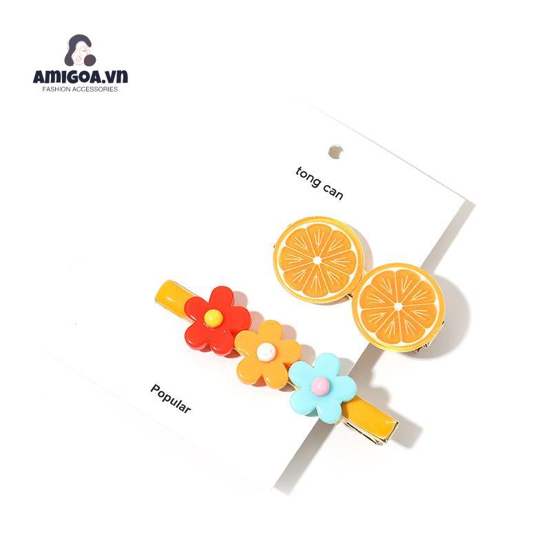 【amigoa.vn】 Bộ Kẹp Tóc Hai Mảnh