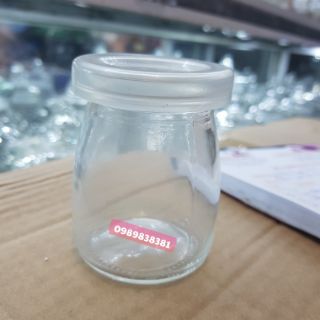 Hũ sữa chua thủy tinh 100ml 12 chiếc