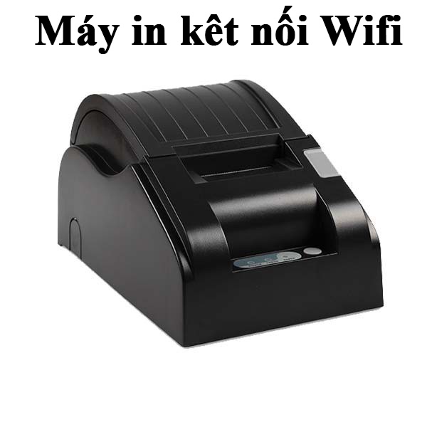 Máy in wifi hóa đơn bán hàng cho quán Cafe, shop thời trang, app sapo, kiotviet, sổ bán hàng máy in nhiệt không dùng mực