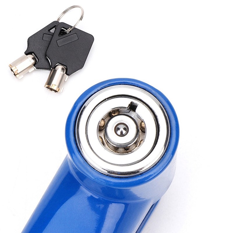Metal anti-theft disc brake locks for bicycles/motorcycles