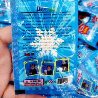 PHIÊN BẢN ĐẶC BIỆT TUYẾT XANH BÔNG TRẮNG &Tuyết xanh bông bạc INSTANT SNOW Làm Slime Mây bông tơi,trang trí