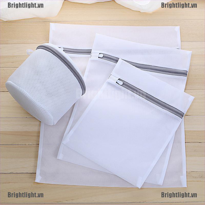 Túi Lưới Giặt Đồ Có Khóa Kéo Tiện Lợi
