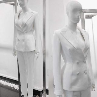 Set bộ vest nữ nút bọc kiểu