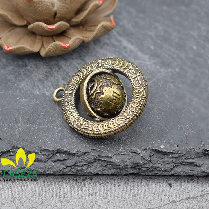 Móc Khóa Đồng Phong Thủy ĐÁO PHÚC LUÂN, Móc Khóa Xe Máy Đồng Thau CASEVA