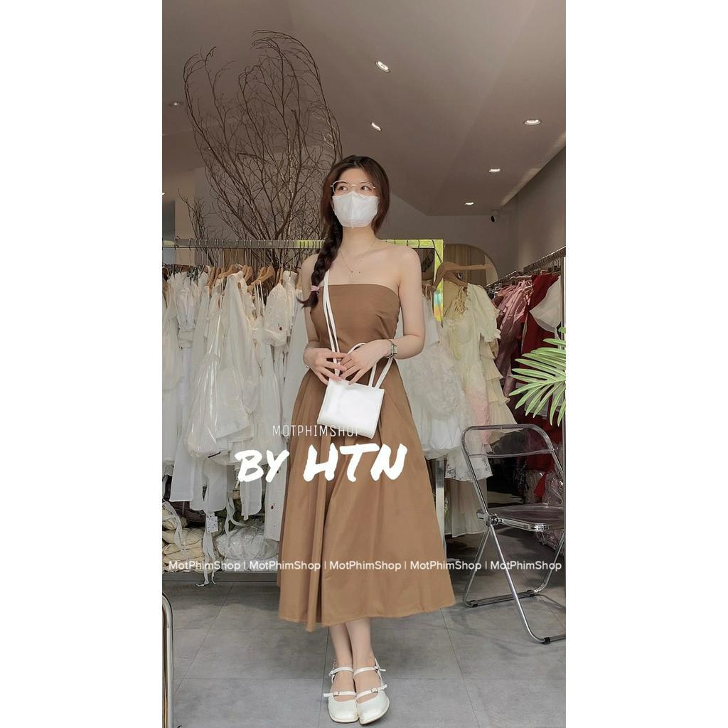 ĐẦM CÚP XẾP LY DÀI, đầm đi chơi, dạo phố