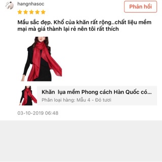 Khăn lụa mềm Phong cách Hàn Quốc có sẵn K1650 Coco Puss