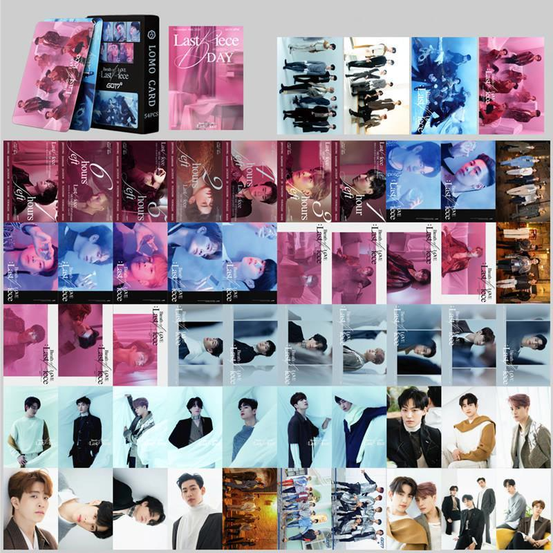 【Ready Stock】Bộ 54 Thẻ Lomo Nhóm Nhạc Got7