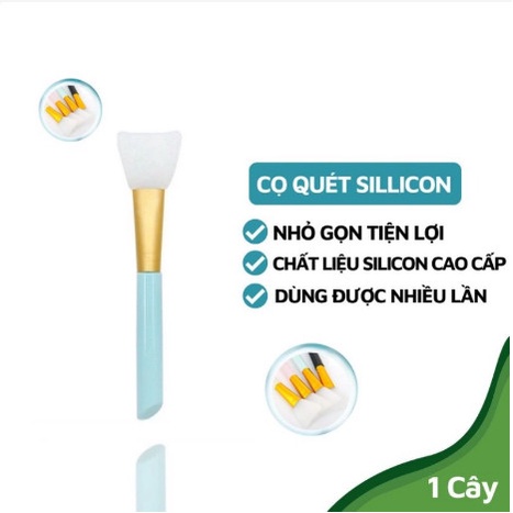 Cọ Sisicon Đắp Trộn Mặt Nạ Trộn Bột Tán Kem Dưỡng Da Dụng Cụ Chăm Sóc Da Mặt