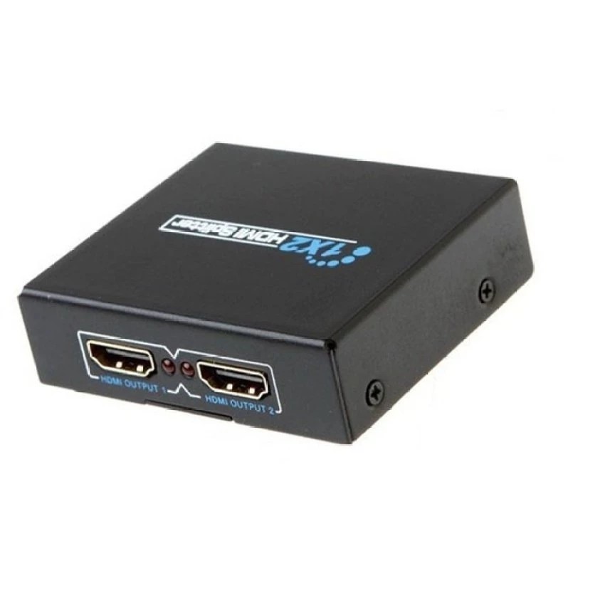 Bộ chia HDMI 4K khuếch đại tín hiệu công suất 3D tách HDCP 1080p 1 vào 2 ra✔ Bộ chia HDMI 1 ra 2 – HDMI Splitter -dc887