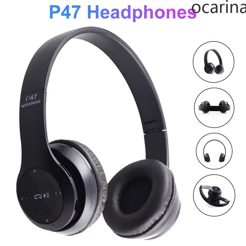 Tai nghe Bluetooth không dây có mic hỗ trợ MP3 FM