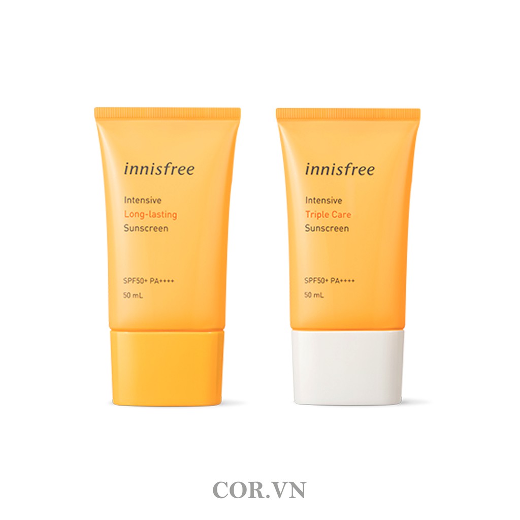 Innisfree Trip Care / 𝘍𝘳𝘦𝘦𝘴𝘩𝘪𝘱 / Kem Chống Nắng Innisfree Intensive Triple Care Sunscreen SPF50+ PA++++