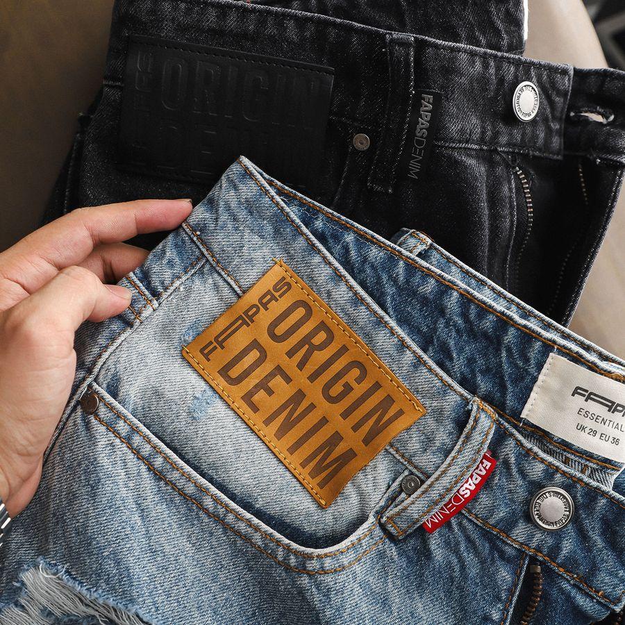 Quần Shorts Jean Tigro Phong Cách Trẻ Trung Bụi Bậm - FAPAS