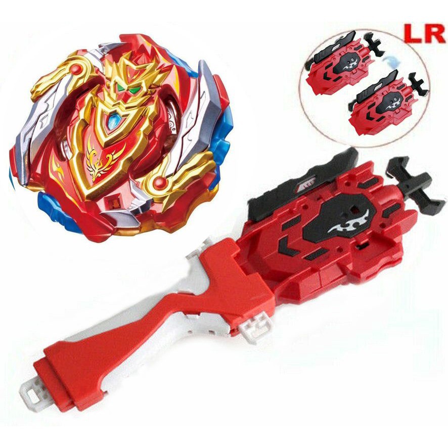 Con quay Beyblade Burst B-129 Cho-Z Achilles Super Z + bệ phóng B-88 Lr + tay cầm B-123