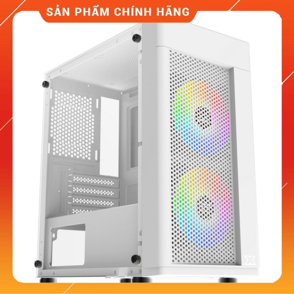 Vỏ Case Máy Tính XIGMATEK AERO ARTIC 2F - M-ATX, 1 SIDE TEMPERED GLASS, 2 FAN X20F