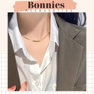 Vòng Cổ, Dây Chuyền Choker Mãnh Trơn Phong Cách Hàn Quốc Thanh Lịch - Phụ Kiện Thời Trang Bonnies Accessories