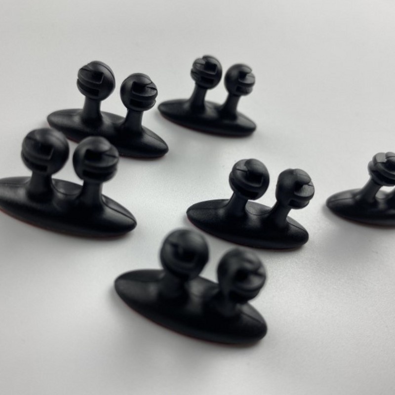 5 Kẹp Cố Định Dây Cáp Xe Hơi/Máy Tính Đa Năng