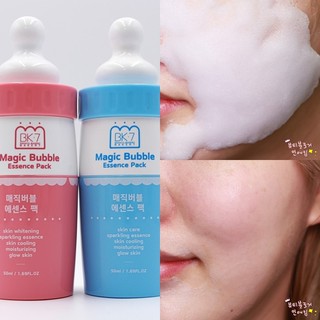 Mặt nạ sủi bọt ma thuật Ashe7 Baker7 Magic Bubble Essence Pack 50ml