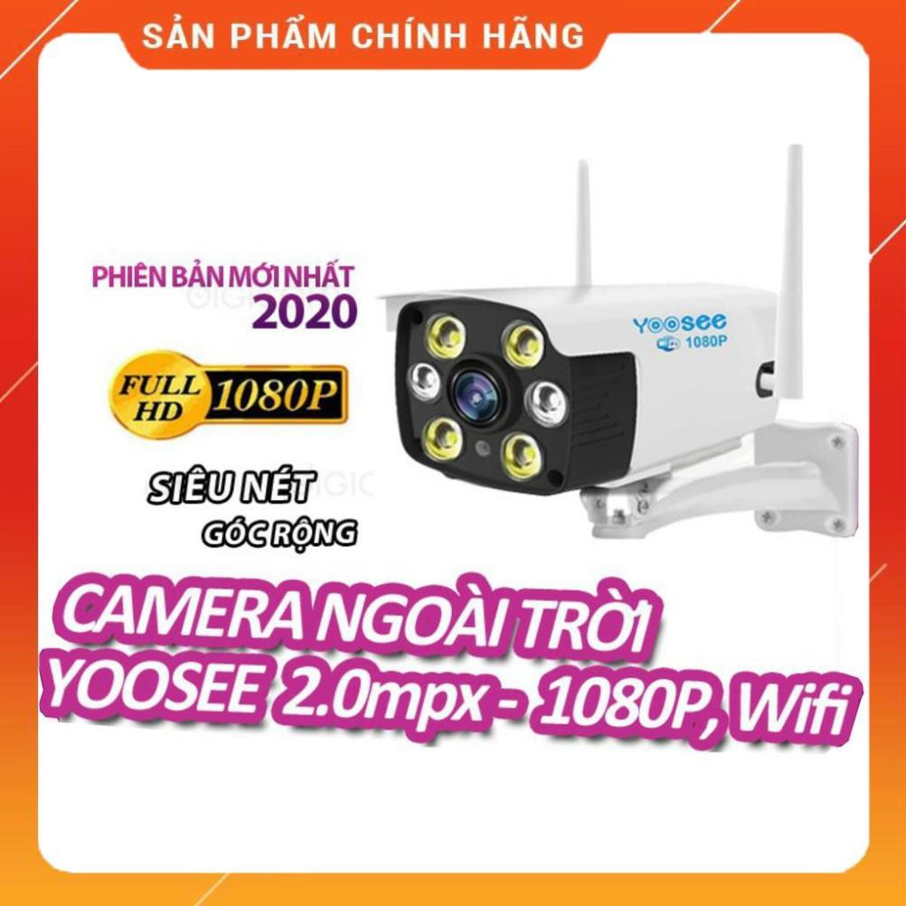 [FREESHIP - Bảo hành 12 tháng] Camera YooSee ngoài trời Siêu nét 2.0mpx 1080P - 2 Anten | BigBuy360 - bigbuy360.vn